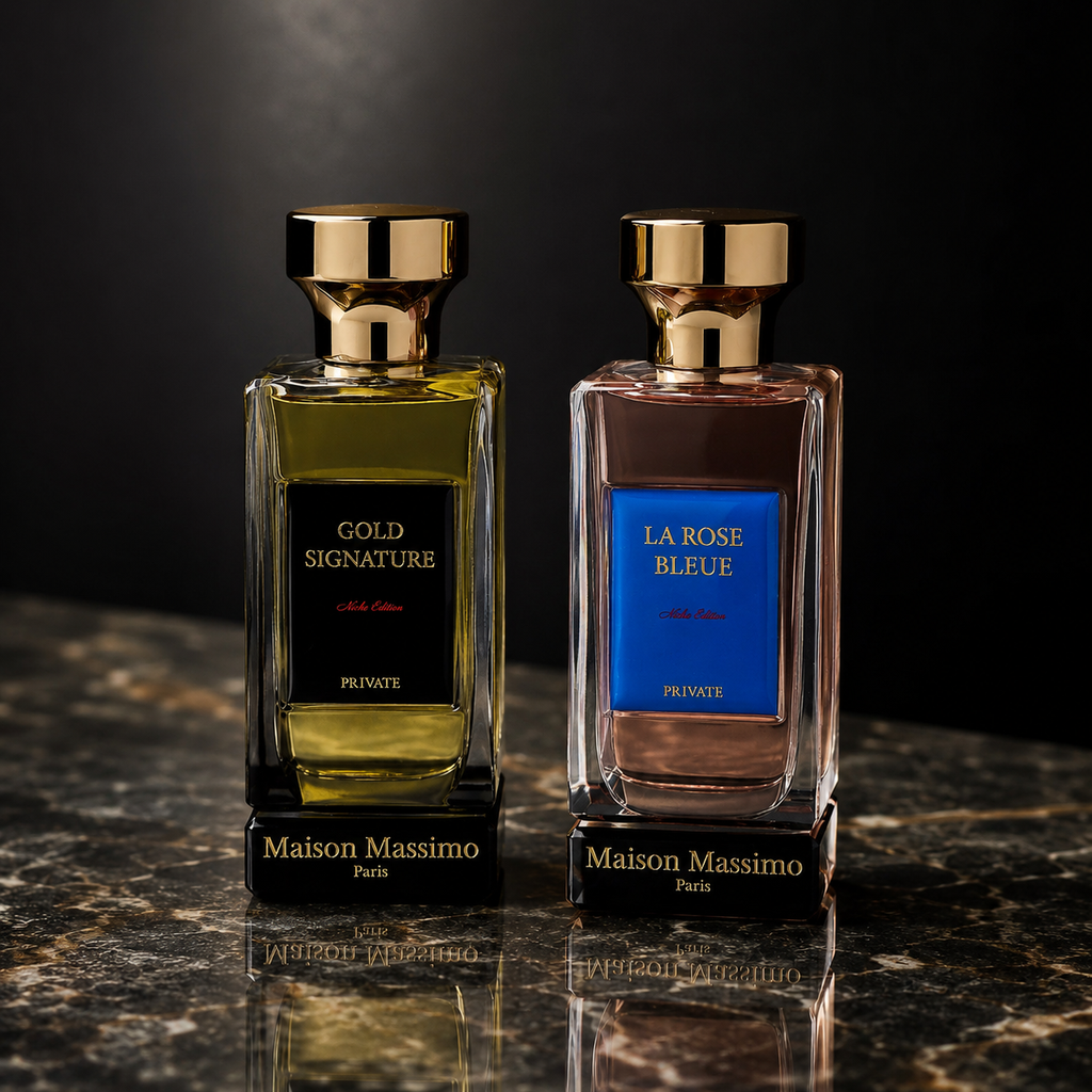 ✨ Pack Duo – Gold Signature & La Rose Bleue 🦋